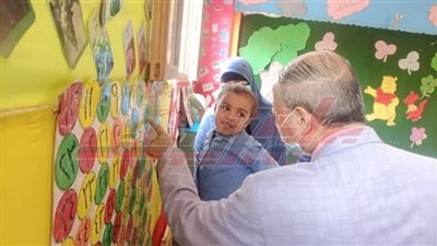 وكيل تعليم كفر الشيخ يتفقد المدارس بإدارة الرياض