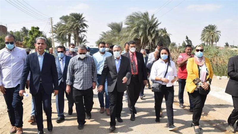 محافظ المنيا يتابع