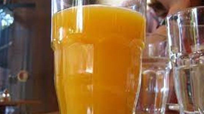 عصير البرتقال