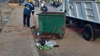  حملات نظافة وتجميل ورفع الإشغالات بسيدي سالم في كفر الشيخ
