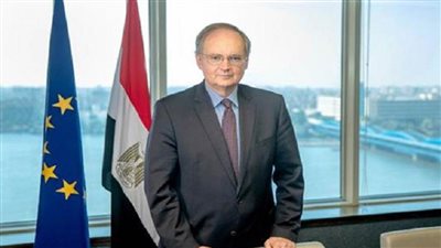 سفير الاتحاد الأوروبي: أسبوع القاهرة للمياه يدور حول موضوع مهم للكرامة الإنسانية