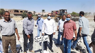 إزالة 75 حالة تعد على أراضي أملاك دولة وزراعة بمركز البداري