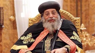 البابا تواضروس يلقي عظته الأسبوعية من المقر البابوي بالعباسية