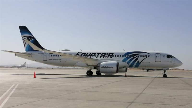 أولى رحلات مصر للطيران