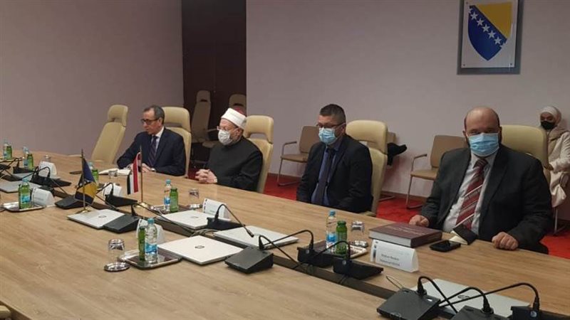 مفتي الجمهورية يلتقى