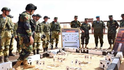 ختام التدريب المصري الروسي المشترك (حماة الصداقة- 5)