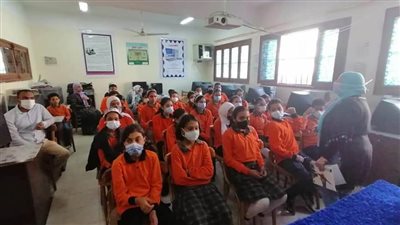 التسامح منهج رباني..تدريب جامعة القناة لتلاميذ عمر مكرم الابتدائية 