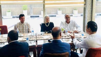 تفاصيل لقاء أشرف صبحي بوزراء شباب العراق وليبيا ولبنان فى بغداد