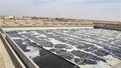 بدء أعمال التشغيل التجريبي لتوسعات محطة معالجة الصرف الصحي بفايد 