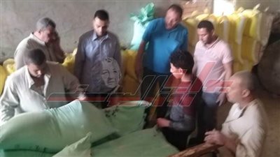 ضبط 16 شيكارة دقيق مدعم وتحرير 25 محضر إشغال بـ”المنوفية“