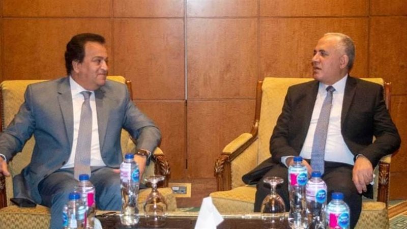 وزيرا الري والتعليم