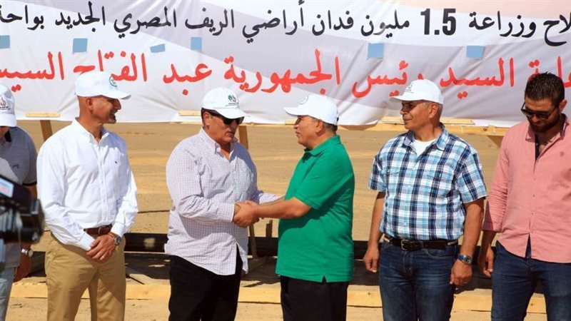 خلال افتتاح المشروع