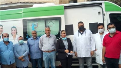 حياة كريمة.. الكشف على ١٧١٧ مواطنًا فى قافلة طبية بقرية الصفاصيف بالبحيرة