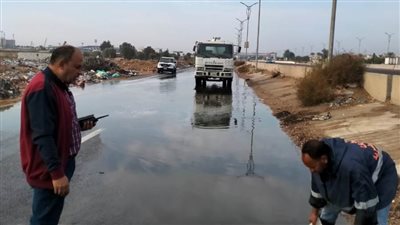 استنفار في أحياء الإسكندرية مع أول نوات شتاء 2021 / 2022