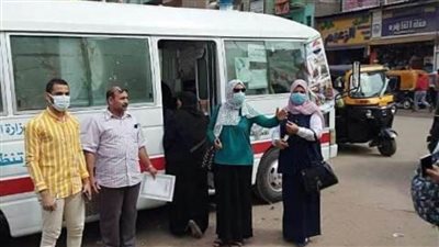 انتشار الفرق الطبية لتطعيم المواطنين بلقاح فيروس كورونا بالشرقية 
