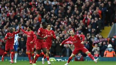 ليفربول يتقدم بثنائية على برايتون.. و