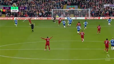 الشوط الأول.. ليفربول يتقدم بثنائية ضد برايتون في الدوري الإنجليزي 