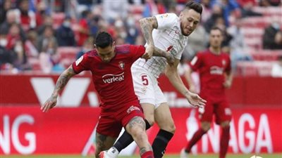 فوز أشبيلية على أوساسونا 2 - صفر بالليجا