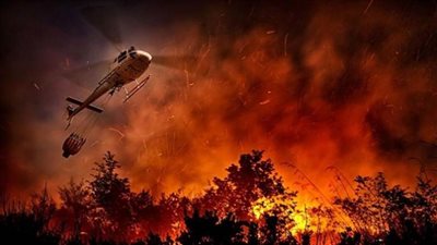 إيطاليا وألمانيا ترسلان 4 طائرات للمساعدة في إطفاء حرائق غابات النمسا