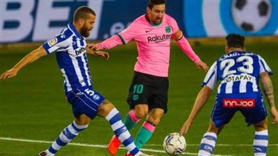برشلونة يواصل نتائجه السلبية بتعادله أمام ألافيس 1-1 في الليجا الإسبانية