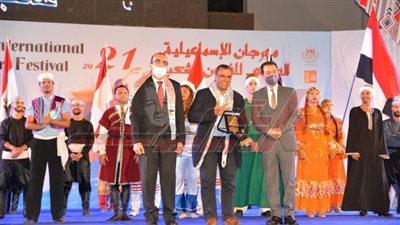 فلسطين تختتم فعاليات مهرجان الإسماعيلية الدولي للفنون الشعبية