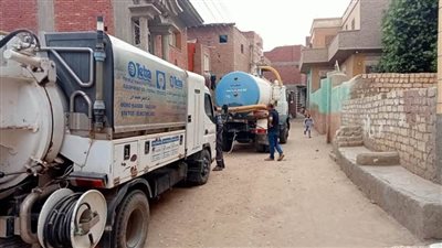 متابعة تمركز وحدات سحب مياه الأمطار في 8 مواقع ببني سويف