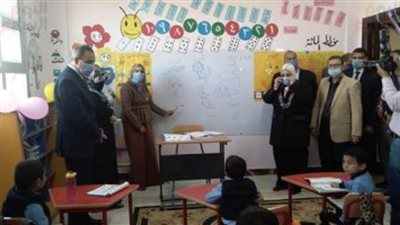 محافظ كفر الشيخ : الدولة تعمل على افتتاح المدارس لتقليل الكثافة في الفصول