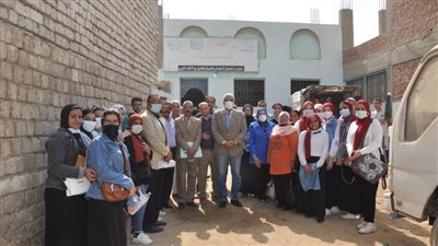 قافلة طبية من جامعة حلوان إلى الجيزة لخدمة الأهالي مجانًا