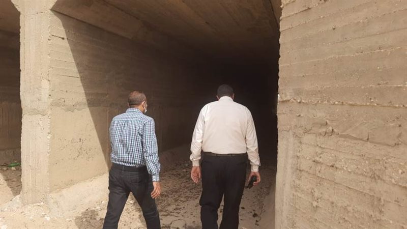 جانب من تفقد المخرات