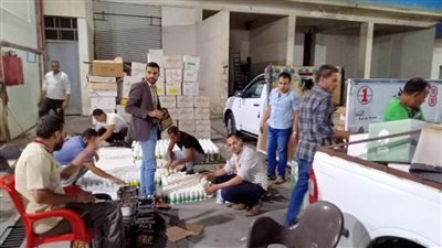 ضبط 2000 عبوة مبيدات زراعية ومواد غذائية منتهية الصلاحية بالبحيرة