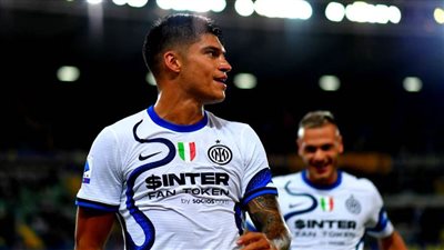 ثنائية خواكين كوريا تقود إنتر ميلان للفوز على أودينيزي بالدوري الإيطالي