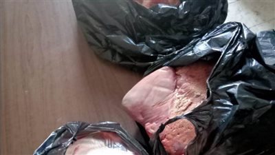 ضبط عبوات بويات منتهية الصلاحية وكبدة غير صالحة للاستهلاك الآدمي بالبحيرة