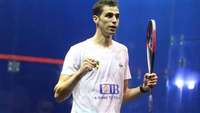 علي فرج يحافظ على صدارته للتصنيف العالمي للاعبي الإسكواش