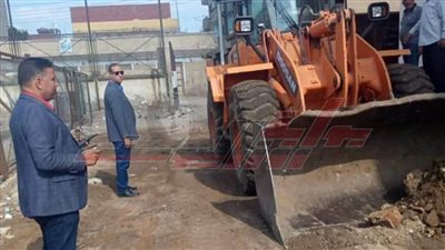 حملات مكبرة لرفع مستوى النظافة بمدينة سيدي غازي في كفر الشيخ