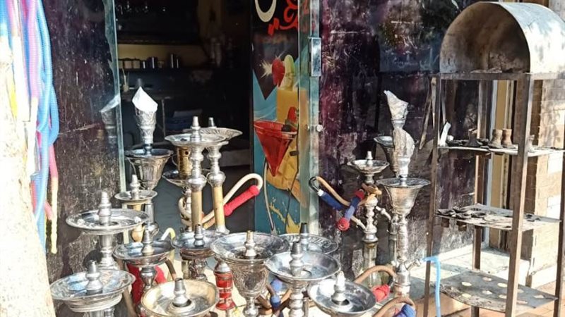 حملة مكبرة لضبط الشيشة