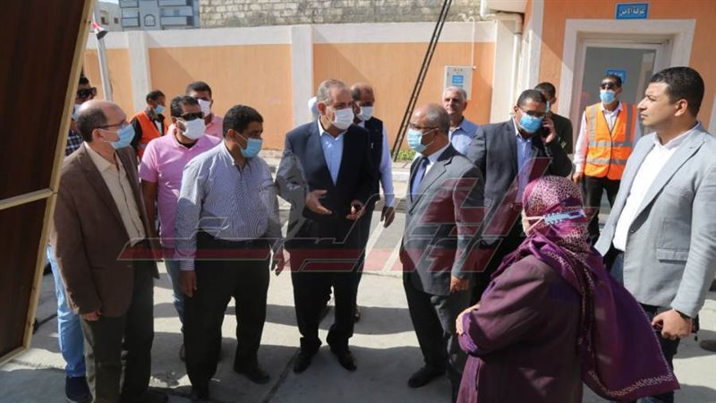 افتتاح محطة الصرف