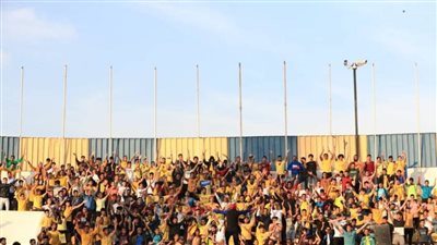 جماهير الإسماعيلي تدعم الفريق قبل مواجهة البنك الأهلي (صور)