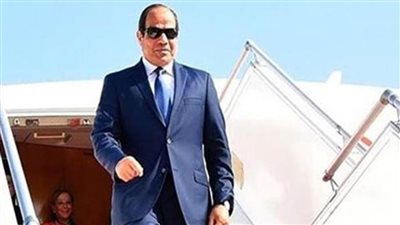 الرئيس السيسي يعود لأرض الوطن 