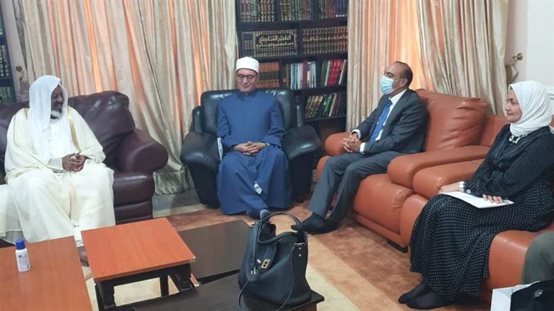 وفد الازهر ومفتى