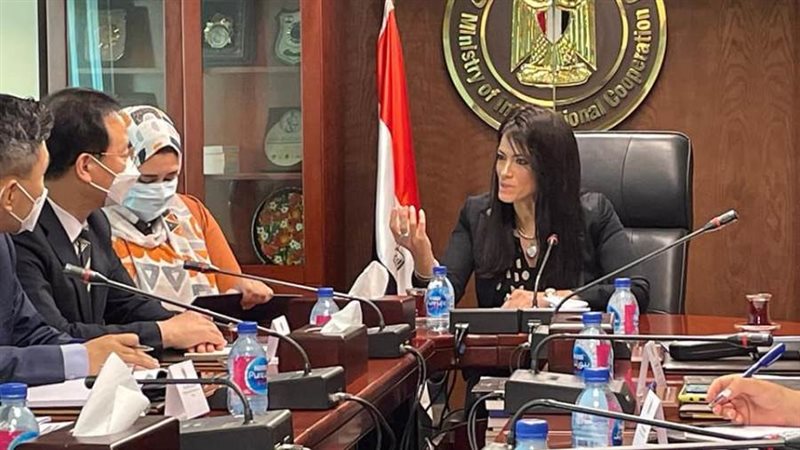 وزيرة التعاون الدولي