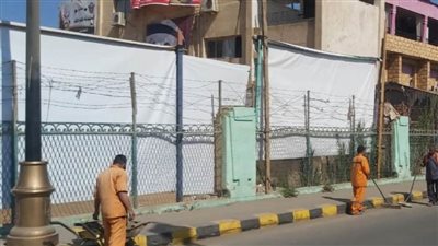 محلية بني سويف تتابع النظافة والتجميل والكهرباء وتحسين مستوى الخدمات 