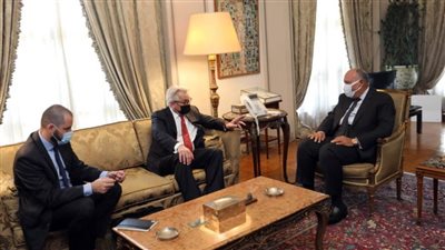 وزير الخارجية يبحث مع المبعوث الأممي سبل الدفع قدما بمسار السلام