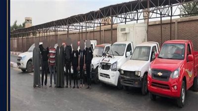 ضبط تشكيل عصابي لسرقة السيارات بالبحيرة