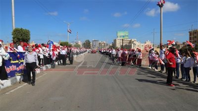 محافظ كفر الشيخ ونائبه يشهدان فعاليات الاحتفال بالعيد القومي الـ 65