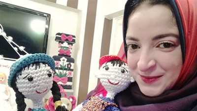 بخيط المكرمية دعاء تعلم الأطفال معنى الحب بعرائس تهدي المشاعر 