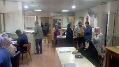 رئيس حي ثانِ الإسماعيلية يتفقد المركز التكنولوجي