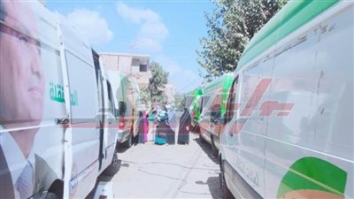الكشف على١٤٥٠ مترددا في قافلة طبية مجانية بـ”المنوفية“ 