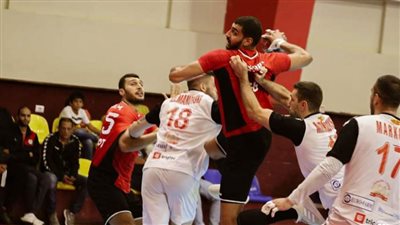 للمرة الثانية فراعنة اليد يتفوقون على مقدونيا الشمالية 32/23