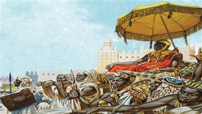 منابت الذهب في تراث غانة القديم