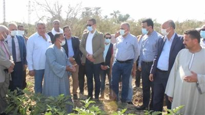 وزير الري ومحافظ الفيوم يتفقدان مشروعات الموارد المائية والري بالمحافظة